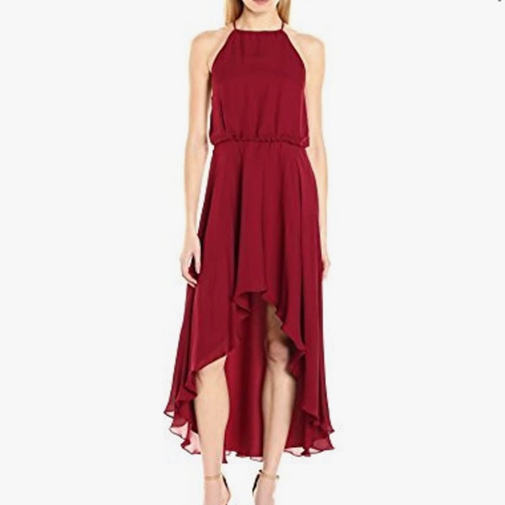NWT Haute Hippie “Silk, Asymmetric High-Low” Dress - Picture 3 of 8
